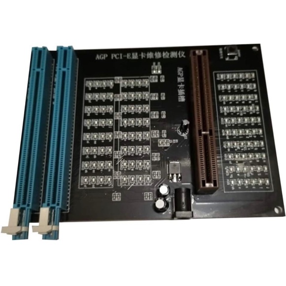 AGP PCI-E X16 -Purpose Display Video Card Checker Tester Card Diagnostic - Picture 9 of 9
